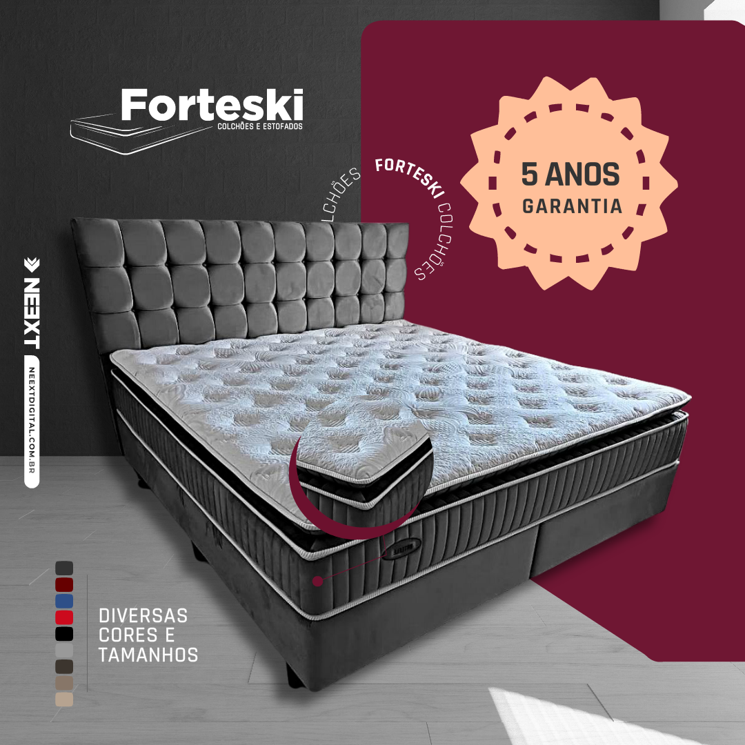FORTESKI | COLCHÕES E ESTOFADOS