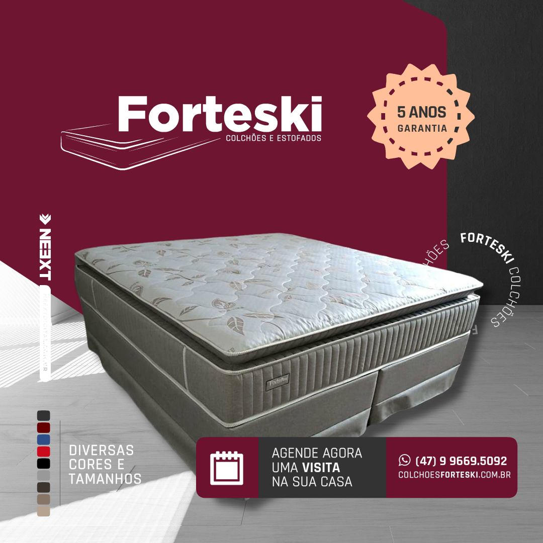 FORTESKI | COLCHÕES E ESTOFADOS