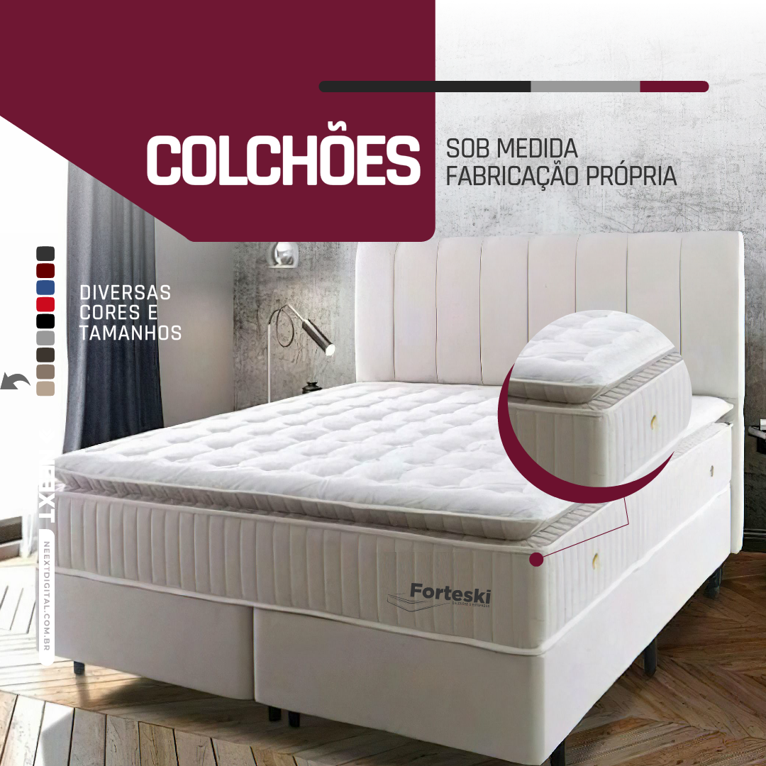 FORTESKI | COLCHÕES E ESTOFADOS