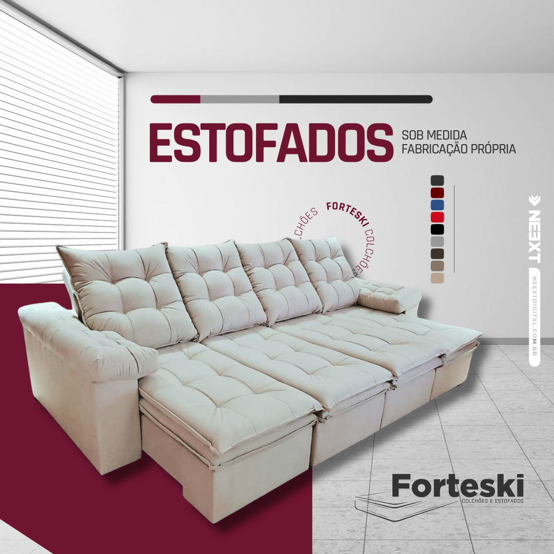 FORTESKI | COLCHÕES E ESTOFADOS